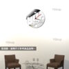 T236 下午茶時光掛鐘 太陽機芯 靜音時鐘 靜音掛鐘 DIY時鐘 數字鐘 藝術鐘 DIY掛鐘 時鐘 掛鐘：圖片 4
