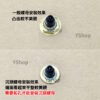 時鐘機芯沉頭螺母 掛鐘 時鐘 沉頭螺母 螺紋軸太短可用於鎖入鐘面延伸螺牙 美化鐘面 3mm 4mm 5mm：圖片 5